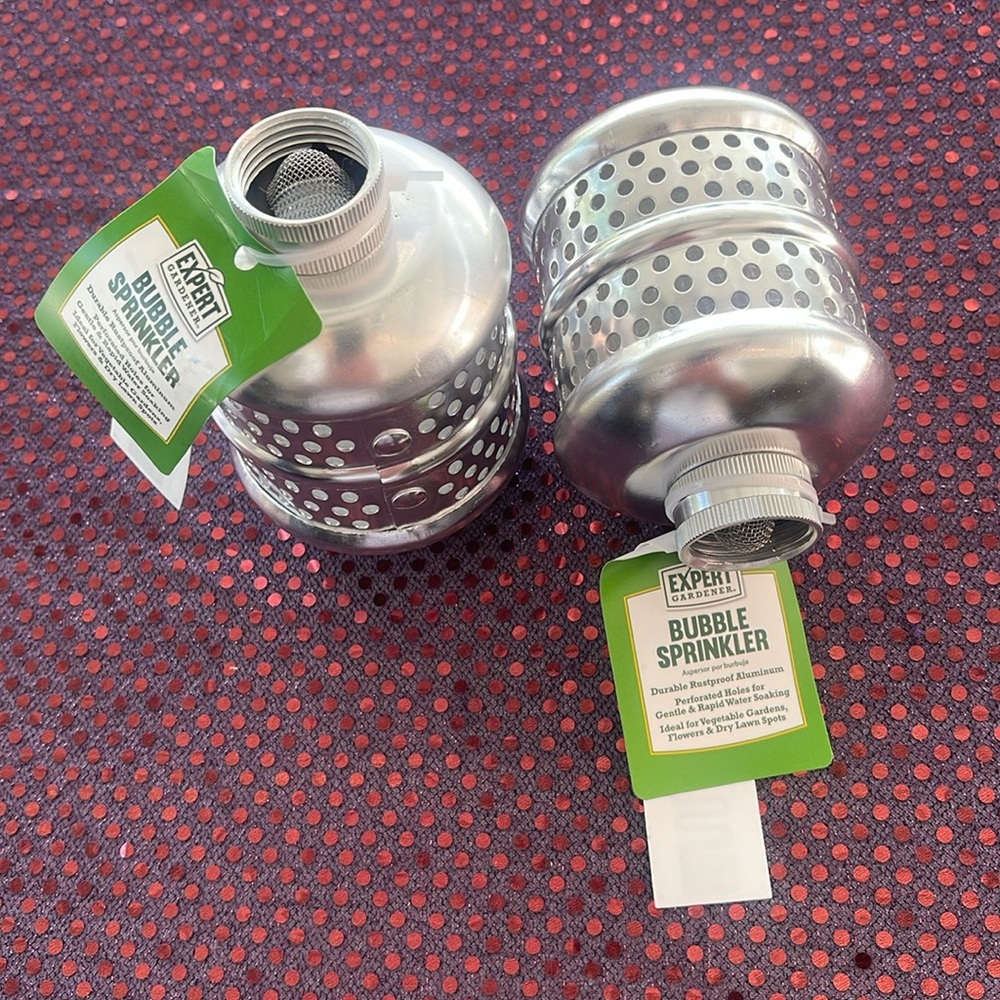 New pair of Bubbler sprinklers